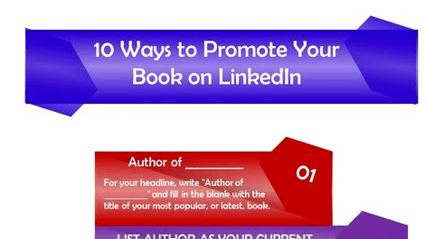 promote books LinkedIn